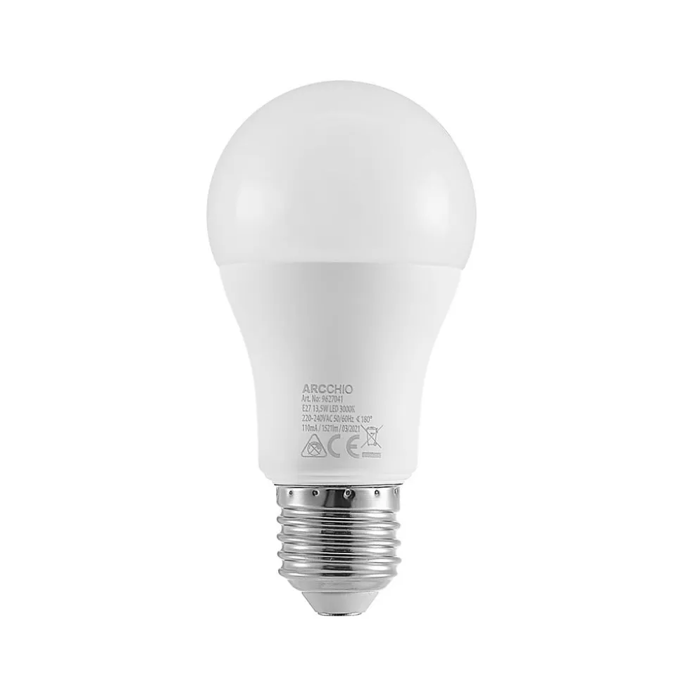 Arcchio LED-pære E27 A60 13,5W opal 3000K 1521lm