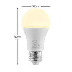 Arcchio LED-pære E27 A60 13,5W opal 3000K 1521lm
