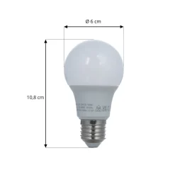 Arcchio LED-pære E27 A60 4,9W opal 3000K 480 lm