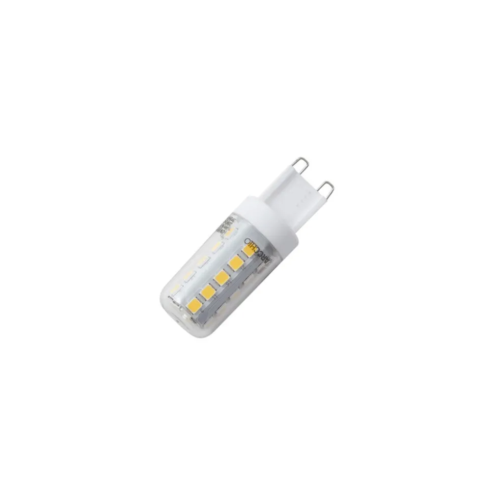 Arcchio LED-pære, G9, 3 000 K, 2 W, klar, 370 lm