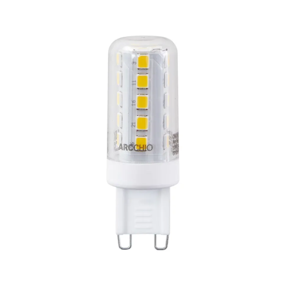 Arcchio LED-pære, G9, 3000 K, 2,6 W, klar, 485 lm