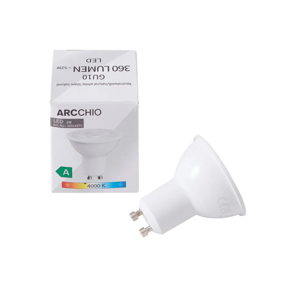 Arcchio LED-pære GU10 2W 4000K 360 lumen