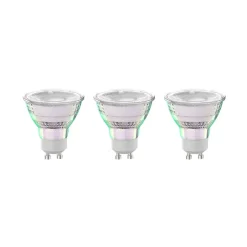 Arcchio LED-pære GU10 2,5W 4000K 450lm glass sett med 3 stk