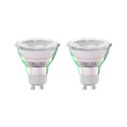 Arcchio LED-pære GU10 2,5W 2700K 450lm glass sett med 2 stk