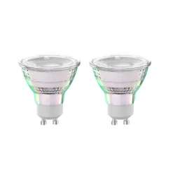Arcchio LED-pære GU10 2,5W 4000K 450lm glass sett med 2 stk