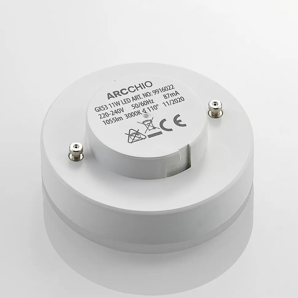 Arcchio LED-pære GX53 10W, 3 000 K, 10 stk