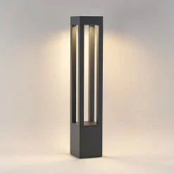 Arcchio LED-pullertlampe Lienna, 90 cm, grå, metall, IP65