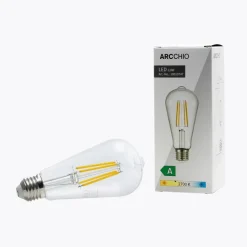 Arcchio LED-rustikkpære E27 3,8W 2 700 K 806 lm