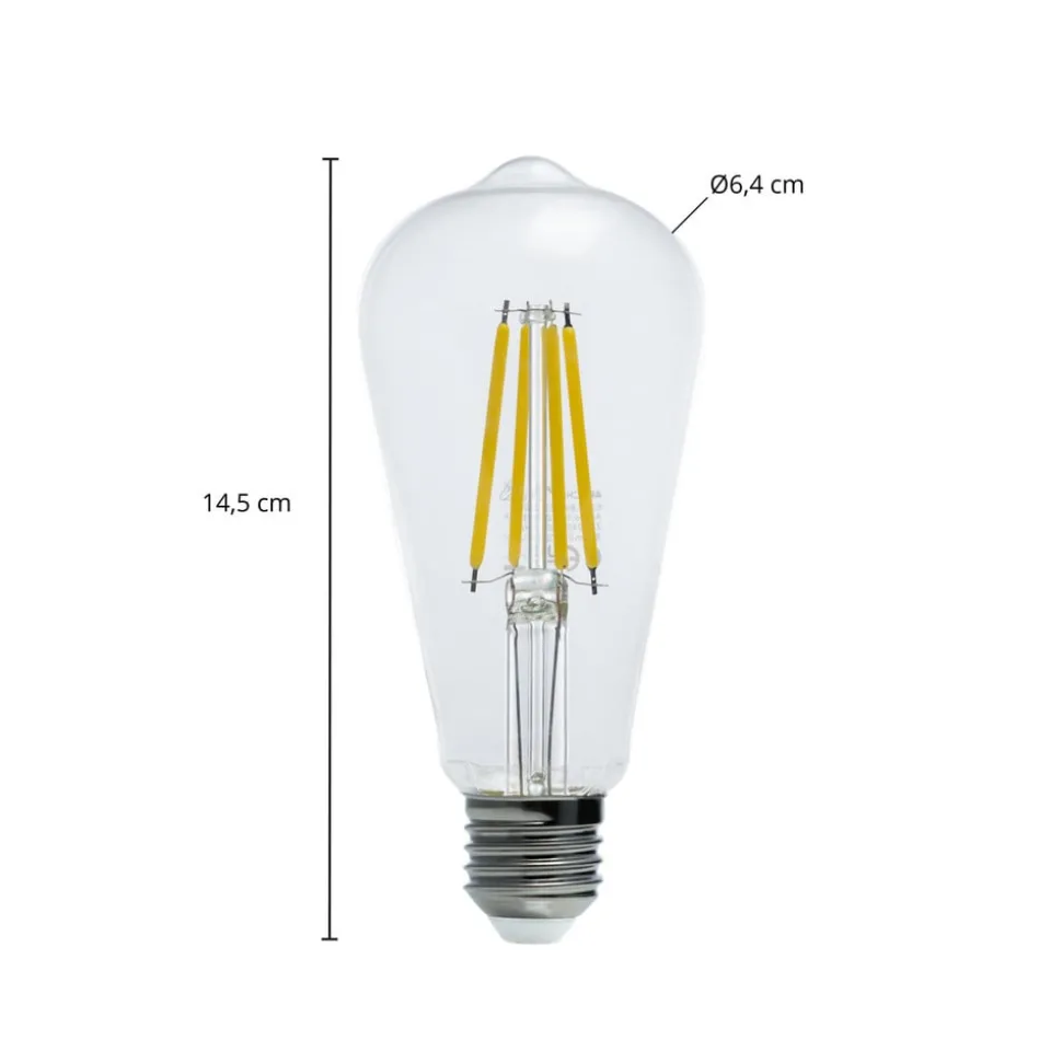 Arcchio LED-rustikkpære E27 3,8W 3000 K 806 lm