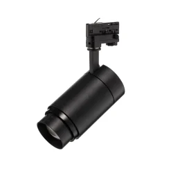 Arcchio LED-skinnespotlight Nanna, 4000K, svart, DALI