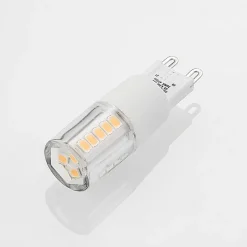 Arcchio LED-stiftpære, G9, 4,5 W, klar, 3000 K, dimbar