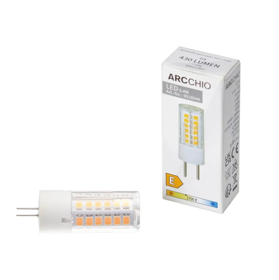 Arcchio LED-stiftpære G4 3,4W 2 700K 2stk