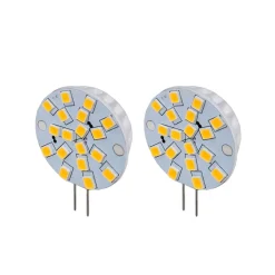 Arcchio LED-stiftpære G4 2,7W 830 rund 2stk
