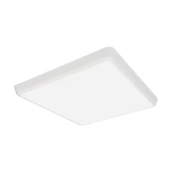 Arcchio LED-taklampe Augustin, 40 x 40 cm, hvit, IP54
