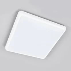 Arcchio LED-taklampe Augustin, 30 x 30 cm, hvit, IP54