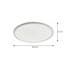 Arcchio LED-taklampe Brenda, Ø 60 cm, CCT, fjernkontroll