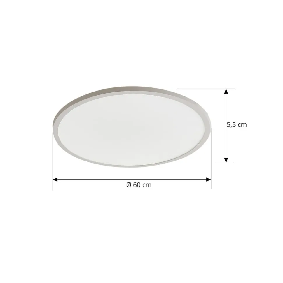 Arcchio LED-taklampe Brenda, Ø 60 cm, CCT, fjernkontroll