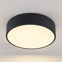 Arcchio LED-taklampe Noabelle, Ø 40 cm, svart, metall