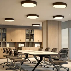 Arcchio LED-taklampe Noabelle, Ø 60 cm, svart, metall