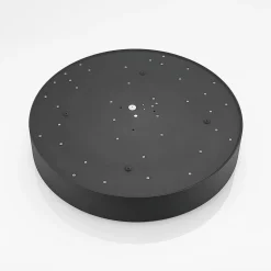 Arcchio LED-taklampe Noabelle, Ø 60 cm, svart, metall