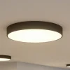 Arcchio LED-taklampe Noabelle, Ø 80 cm, svart, metall