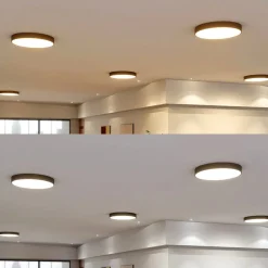 Arcchio LED-taklampe Noabelle, Ø 80 cm, svart, metall