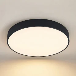 Arcchio LED-taklampe Noabelle, Ø 80 cm, svart, metall