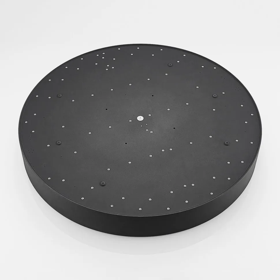 Arcchio LED-taklampe Noabelle, Ø 80 cm, svart, metall