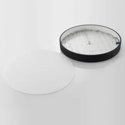 Arcchio LED-taklampe Noabelle, Ø 80 cm, svart, metall