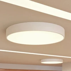 Arcchio LED-taklampe Noabelle, Ø 80 cm, hvit, metall