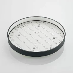 Arcchio LED-taklampe Vanida, svart, Ø 60 cm, opp/ned