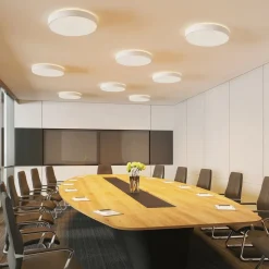 Arcchio LED-taklampe Vanida, hvit, Ø 60 cm, opp/ned