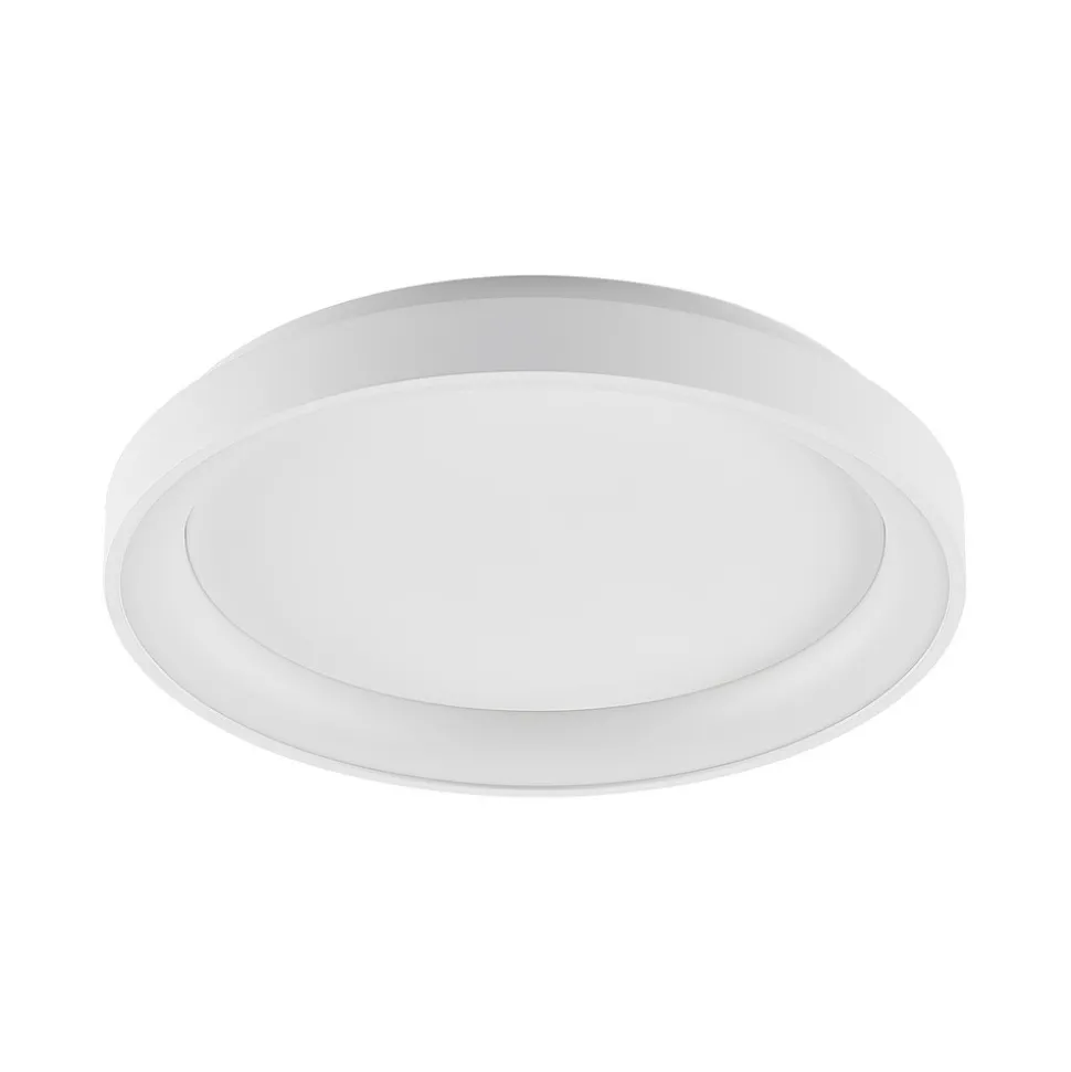 Arcchio LED-taklampe Vivy, Ø 38 cm, hvit, metall
