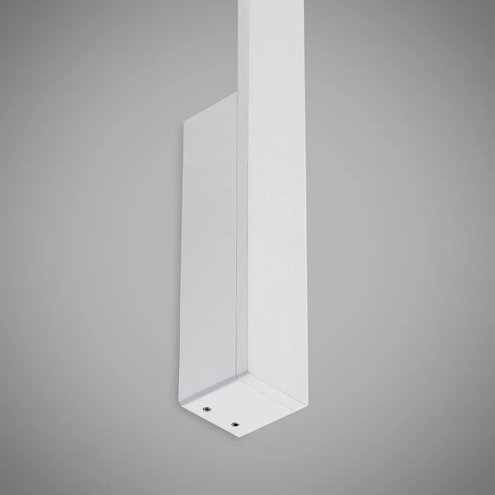 Arcchio LED-vegglampe Ivano, 91 cm, hvit, aluminium
