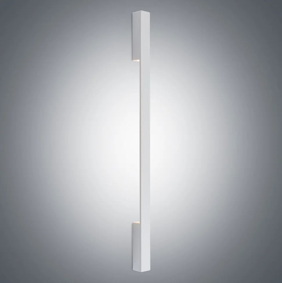 Arcchio LED-vegglampe Ivano, 91 cm, hvit, aluminium