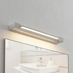 Arcchio LED-vegglampe Jora, 60 cm, hvit, svingbar, IP44