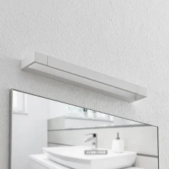 Arcchio LED-vegglampe Jora, 60 cm, hvit, svingbar, IP44