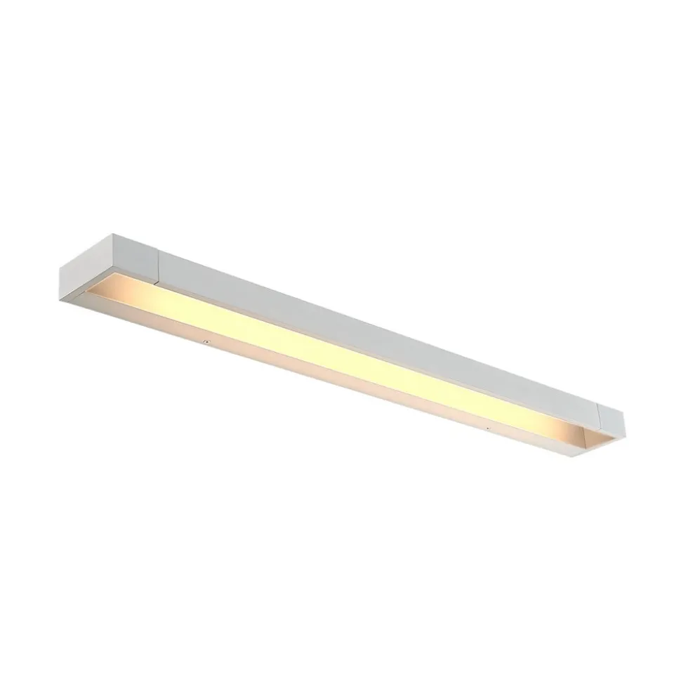 Arcchio LED-vegglampe Jora, 60 cm, hvit, svingbar, IP44