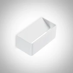 Arcchio LED-vegglampe Karam, 20 cm, hvit, metall, opp/ned