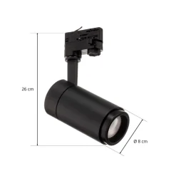 Arcchio Nanna LED-spot svart 4000K 21W