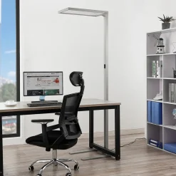 Arcchio Nelus LED-gulvlampe, dimbar, beveg.sensor