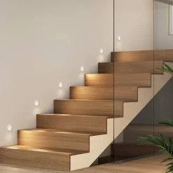 Arcchio Neru LED-downlight, rund, hvit