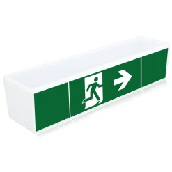 Arcchio Nevian LED-nødlampe, plast