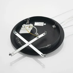 Arcchio Noabelle LED-hengelampe, svart, 80 cm