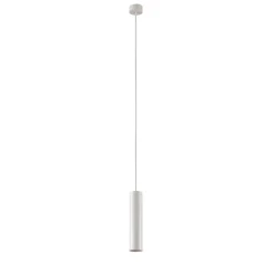 Arcchio pendellampe Ejona, høyde 27 cm, hvit, aluminium