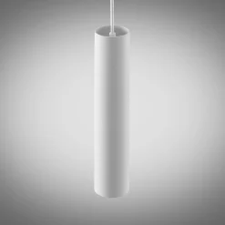 Arcchio pendellampe Ejona, høyde 27 cm, hvit, aluminium