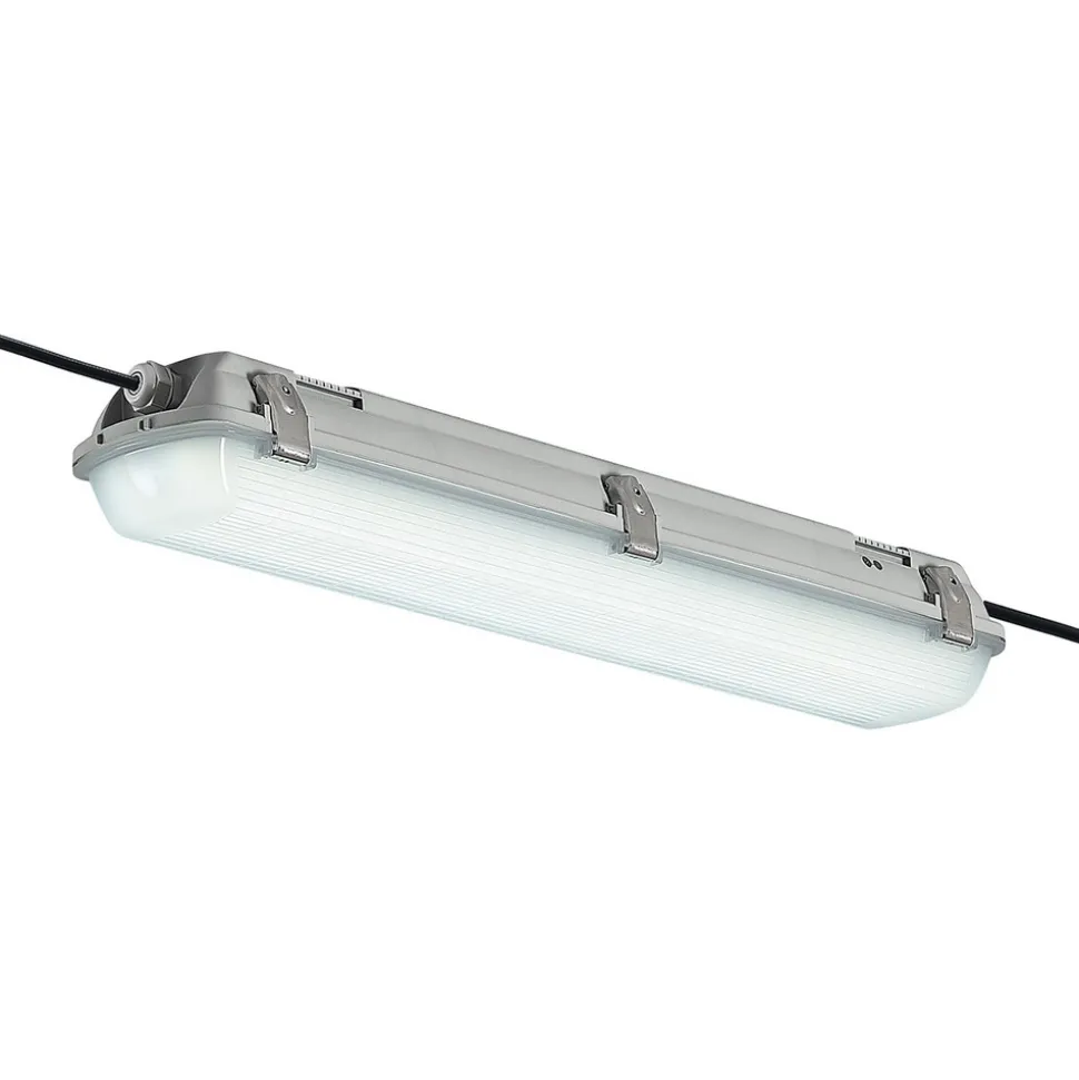Arcchio Rao LED-våtromslampe, lengde 61,8 cm, sett med 5 stk