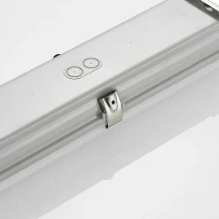 Arcchio Rao LED-våtromslampe, lengde 61,8 cm, sett med 5 stk