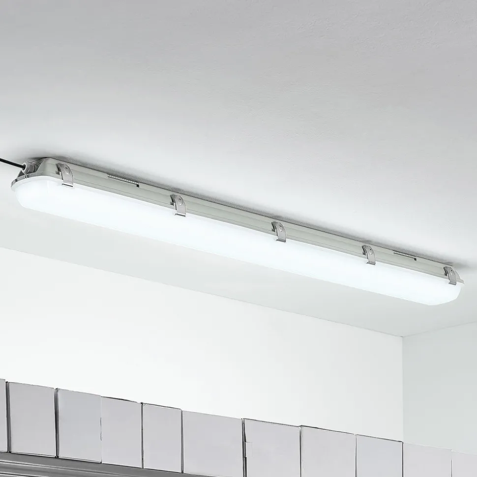 Arcchio Rao LED-våtromslampe, lengde 121,5 cm, sett med 5 stk