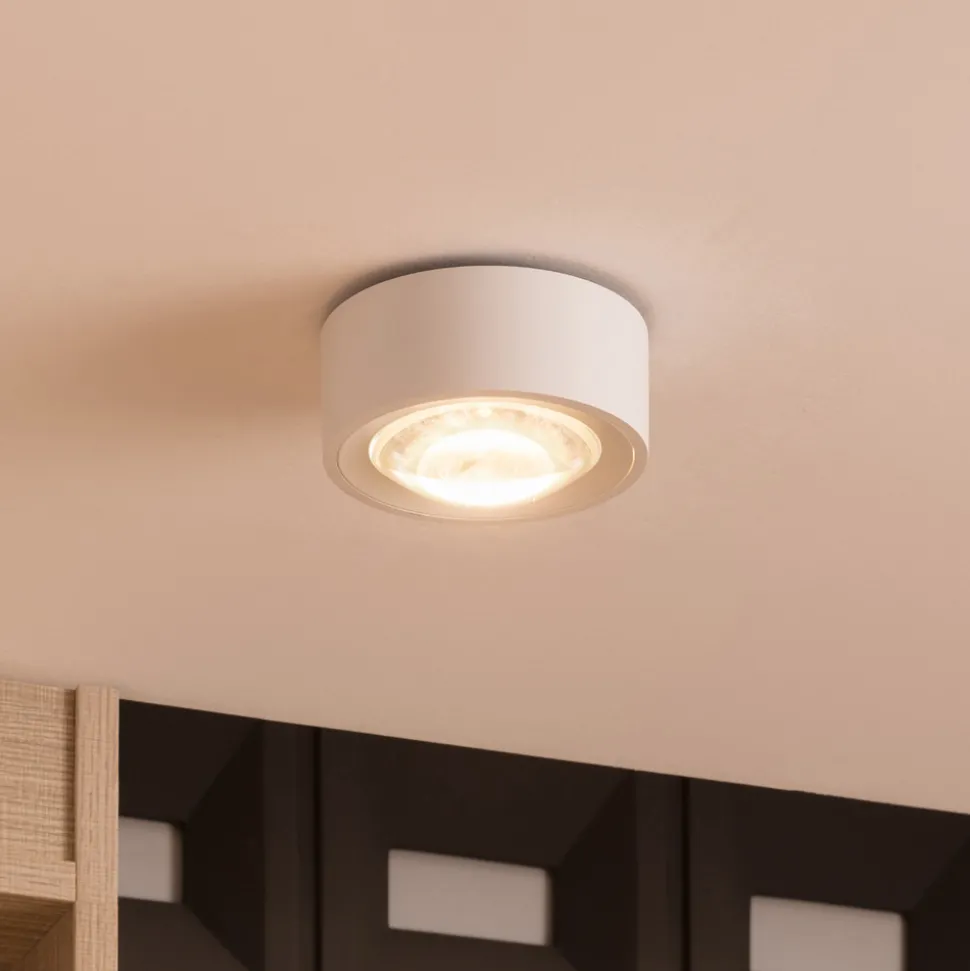 Arcchio Rotari LED-taklampe, linse, 1 lyskilde, fast